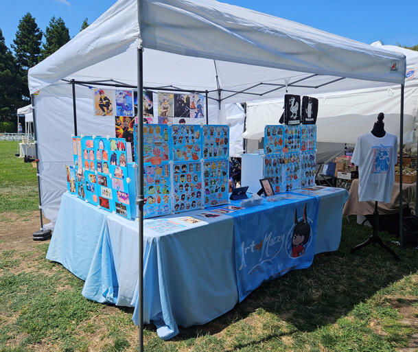 SJ Made Foster City Summer Days-Outdoor 10x10 Booth