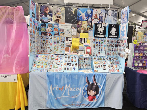 Anime Expo Chibi 2024 - 6ft table