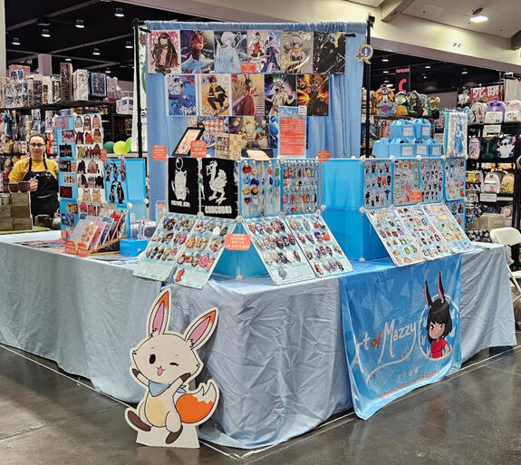 SacAnime Winter 2024 - 10 x 10ft Vendor Booth